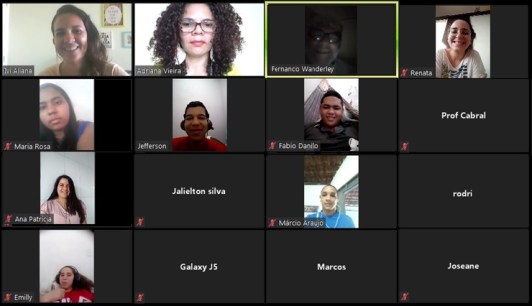 reunião com a escola Maria queiroz